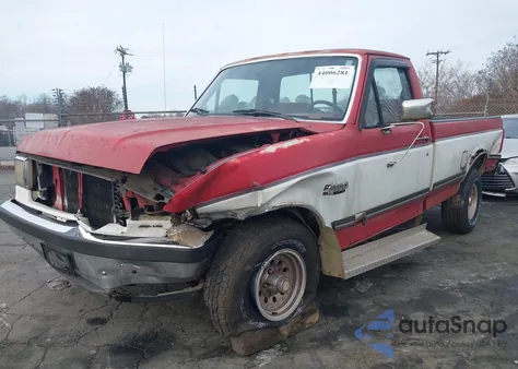 1991 Ford F150 из США, поврежденный, VIN 1FTEF14N2MNB10007